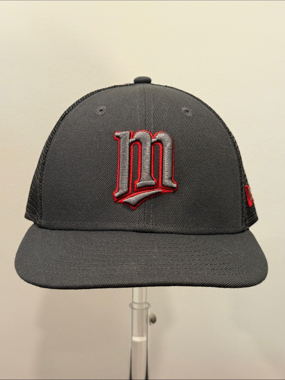 Minnesota Twins New Era Graphite 2022 Batting Practice 59FIFTY Fitted Hat